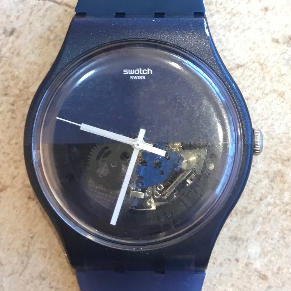 Swatch Deep Blue